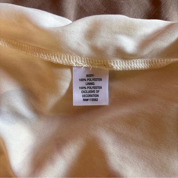 Disney Beauty and the Beast yellow floral rose maxi dress. Size L - Picture 8 of 11